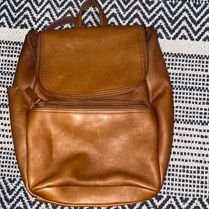 LEATHER BACKPACK/PURSE BAG